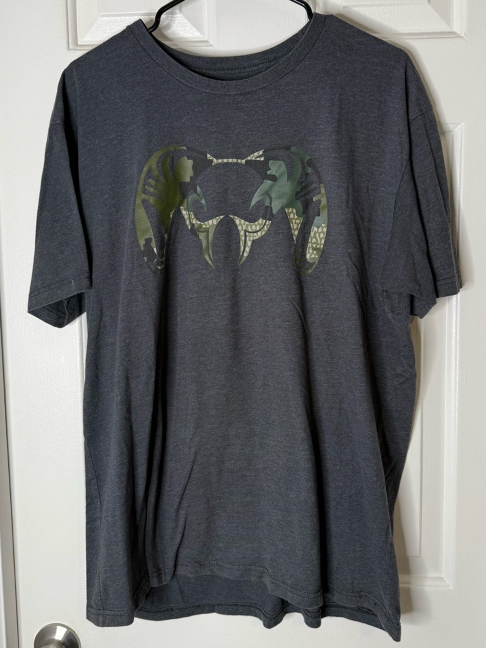 KUIU Charcoal Short-Sleeve Tee with Olive Graphic